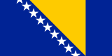 Vlag van Bosnie en Herzegovina