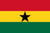 Vlag van Ghana